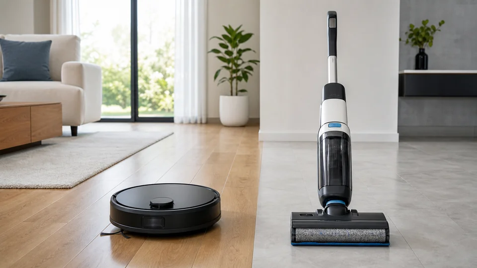 Robot hút bụi và máy lau sàn khác nhau thế nào?