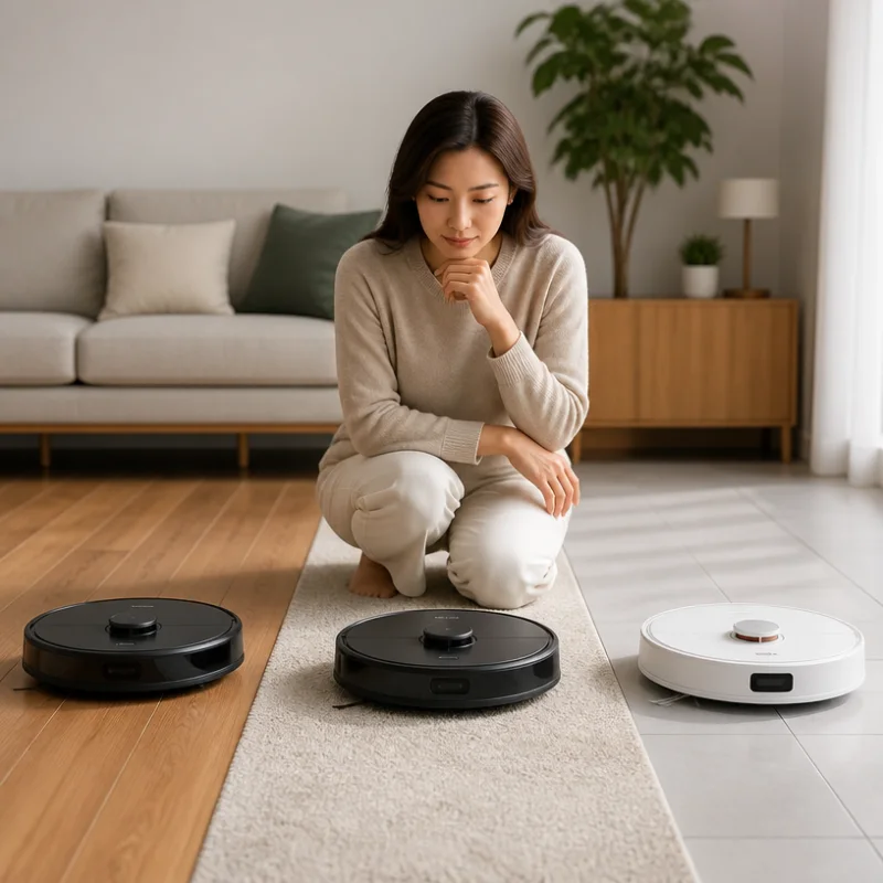 Cách chọn robot hút bụi Roborock phù hợp với từng loại sàn nhà