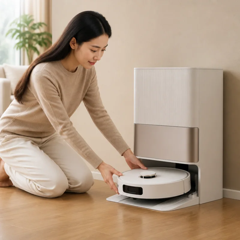 Cách lắp đặt và sử dụng trạm Ultra trên robot hút bụi Dreame