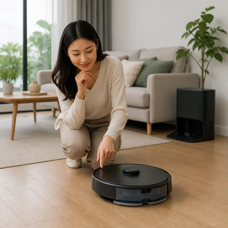 Hướng dẫn sử dụng robot hút bụi lau nhà hiệu quả cho người mới