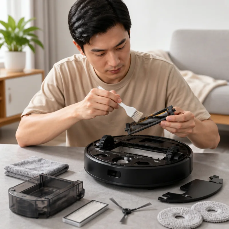 Kinh nghiệm vệ sinh và bảo trì robot hút bụi Dreame đúng cách