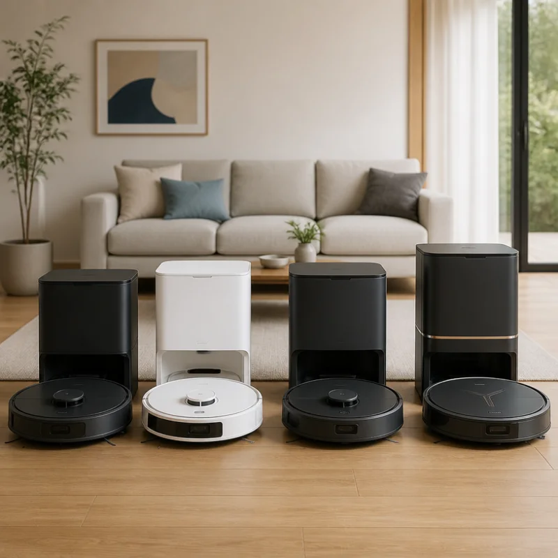 So sánh các dòng robot hút bụi Ecovacs DEEBOT phổ biến