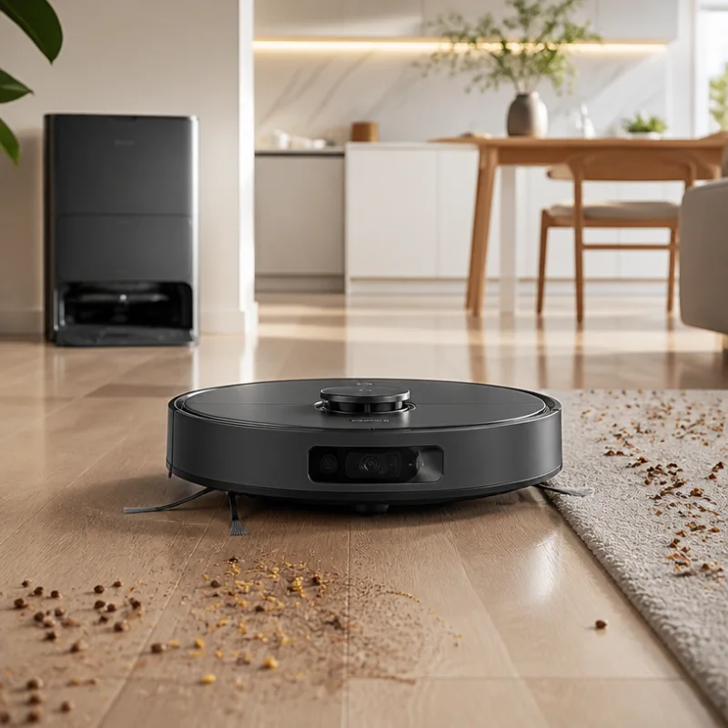 Đánh giá chi tiết hiệu suất làm sạch của Ecovacs X12 OmniCyclone