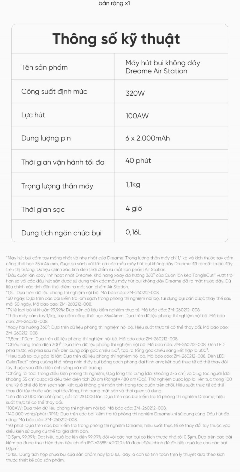 Dreame Air Station - ảnh nội dung 15