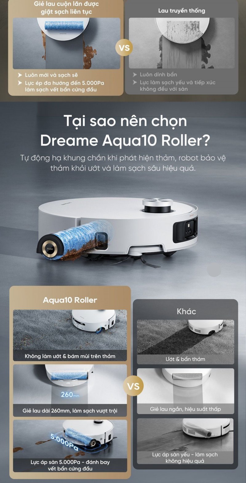 Dreame Aqua10 Roller - ảnh nội dung 05