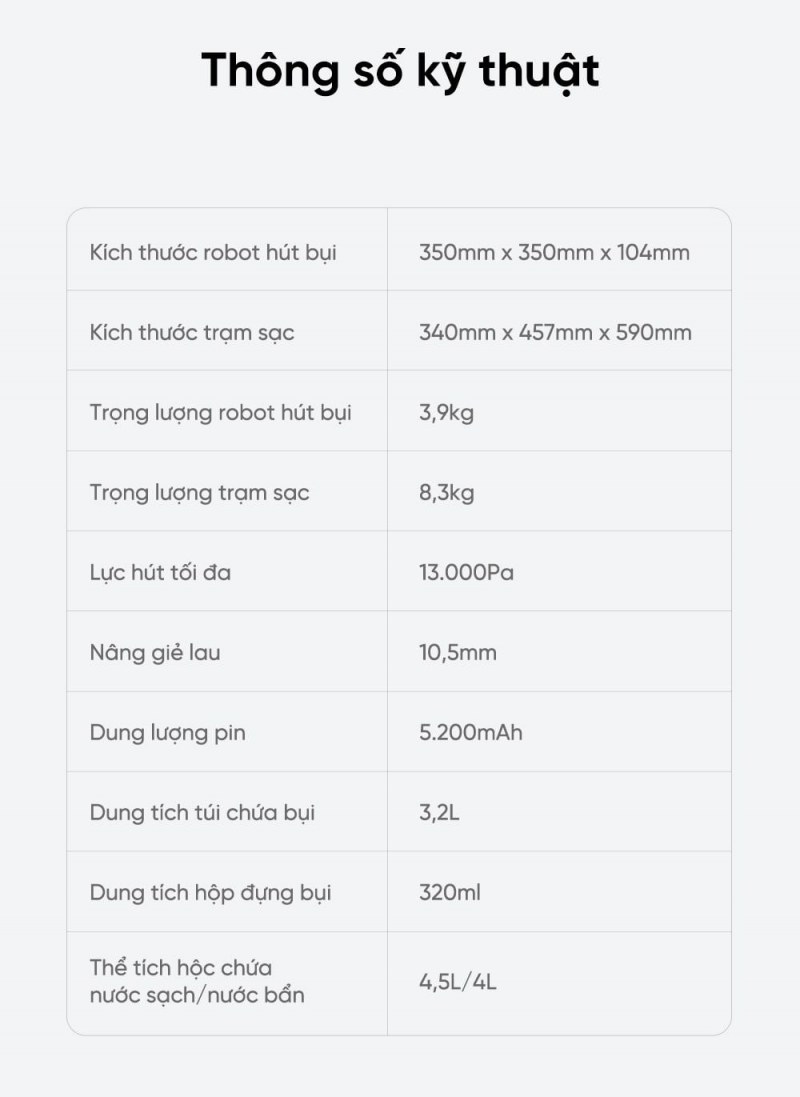 Dreame D20 Ultra - ảnh nội dung 17