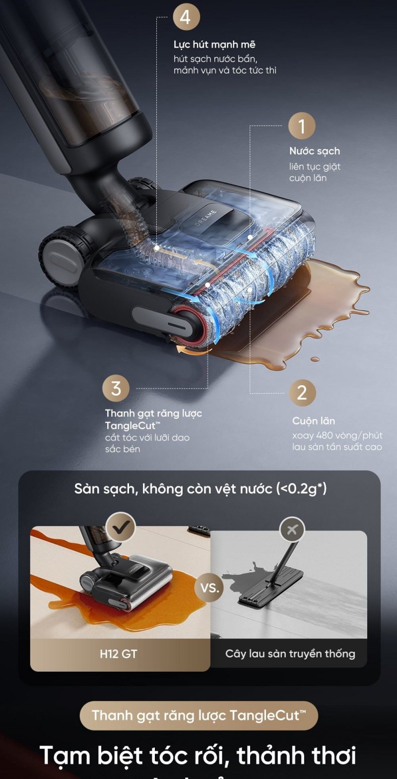 Dreame H12 GT - ảnh nội dung 05