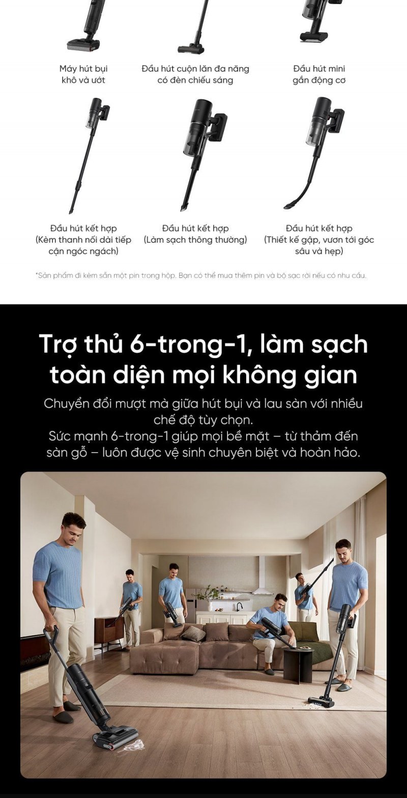 Dreame H13 Dual FlexReach - ảnh nội dung 03