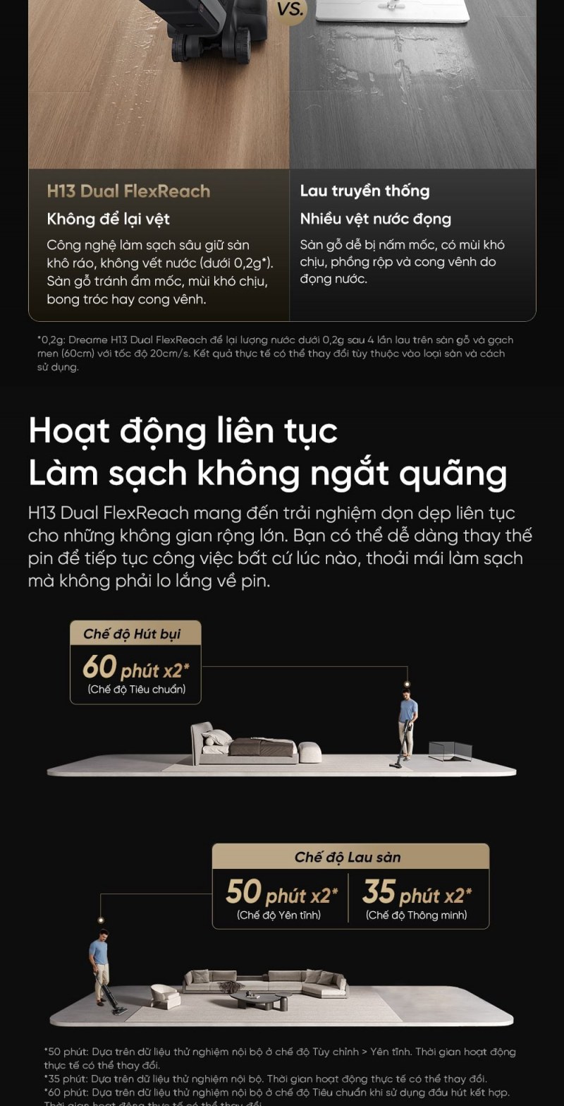Dreame H13 Dual FlexReach - ảnh nội dung 06