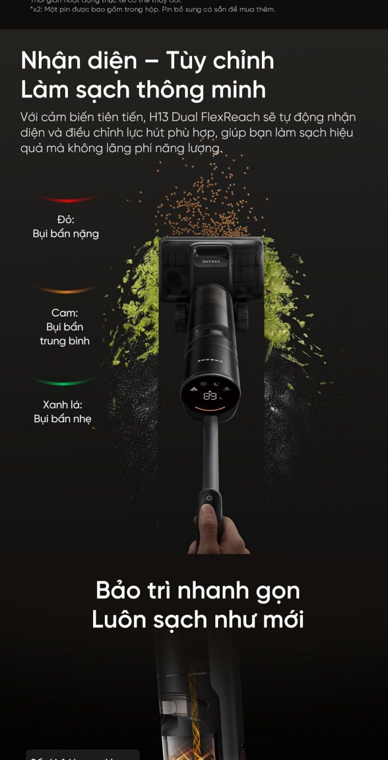 Dreame H13 Dual FlexReach - ảnh nội dung 07