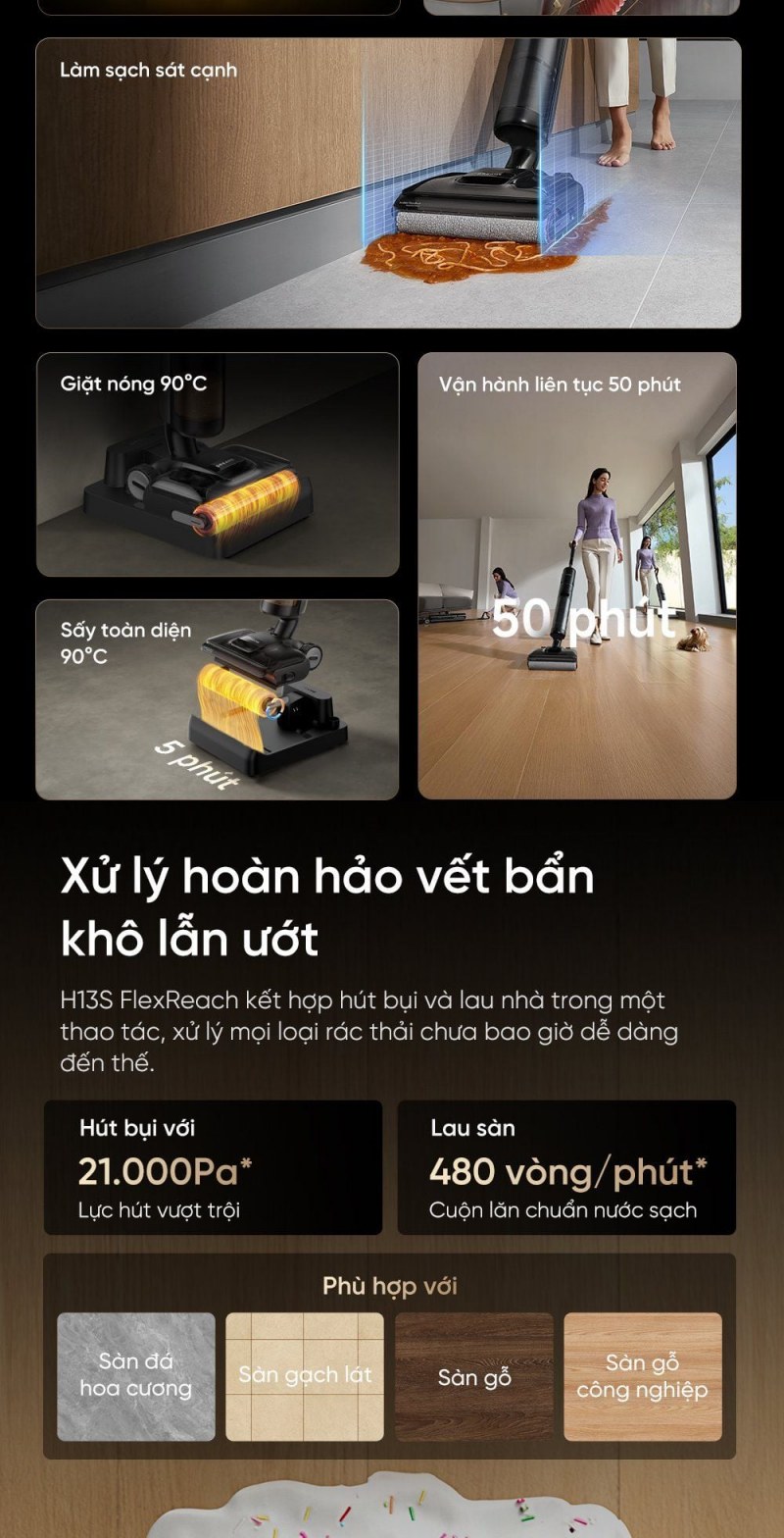 Dreame H13S FlexReach - ảnh nội dung 02