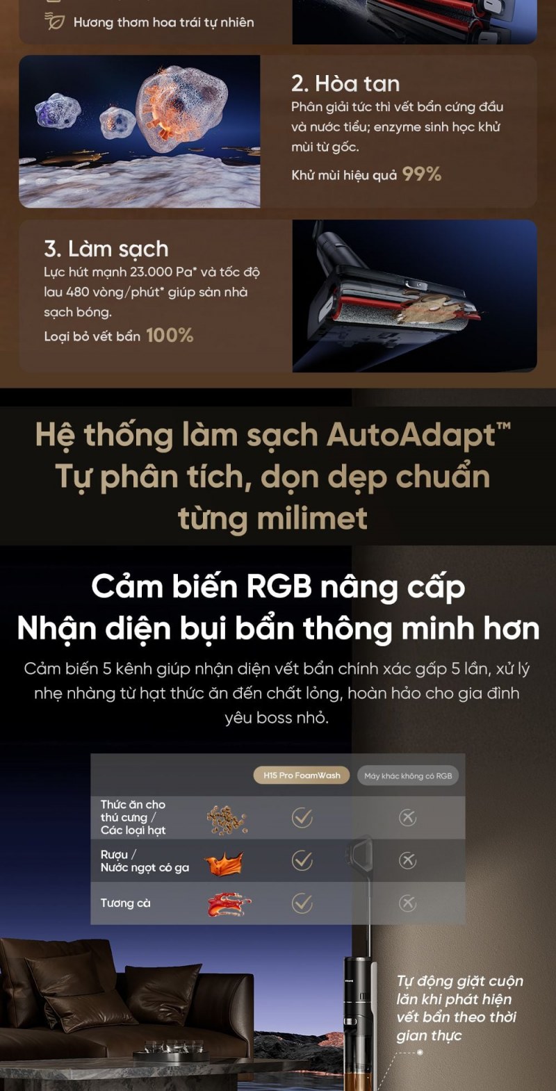 Dreame H15 Pro FoamWash - ảnh nội dung 03