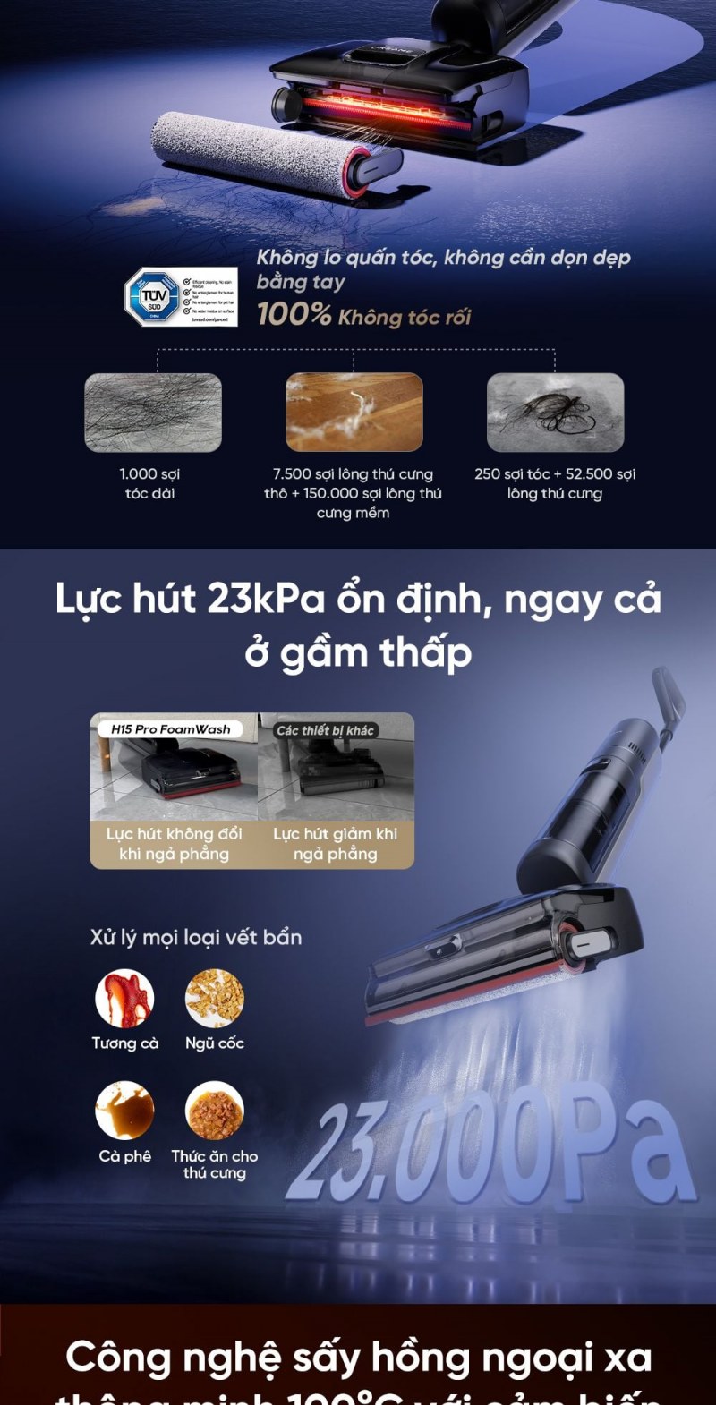 Dreame H15 Pro FoamWash - ảnh nội dung 06