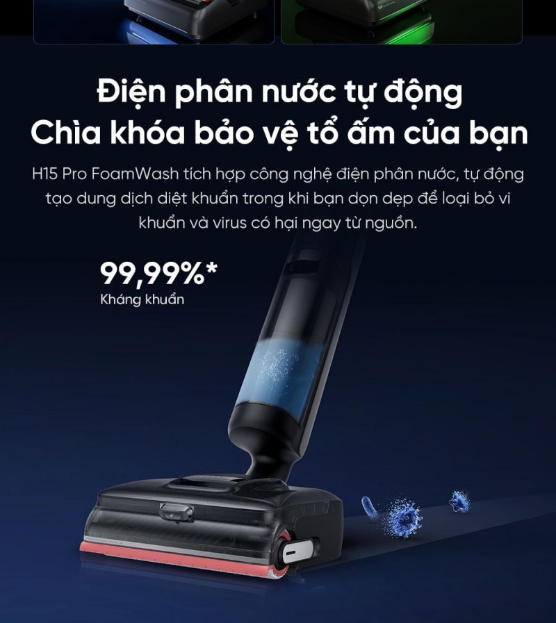 Dreame H15 Pro FoamWash - ảnh nội dung 11