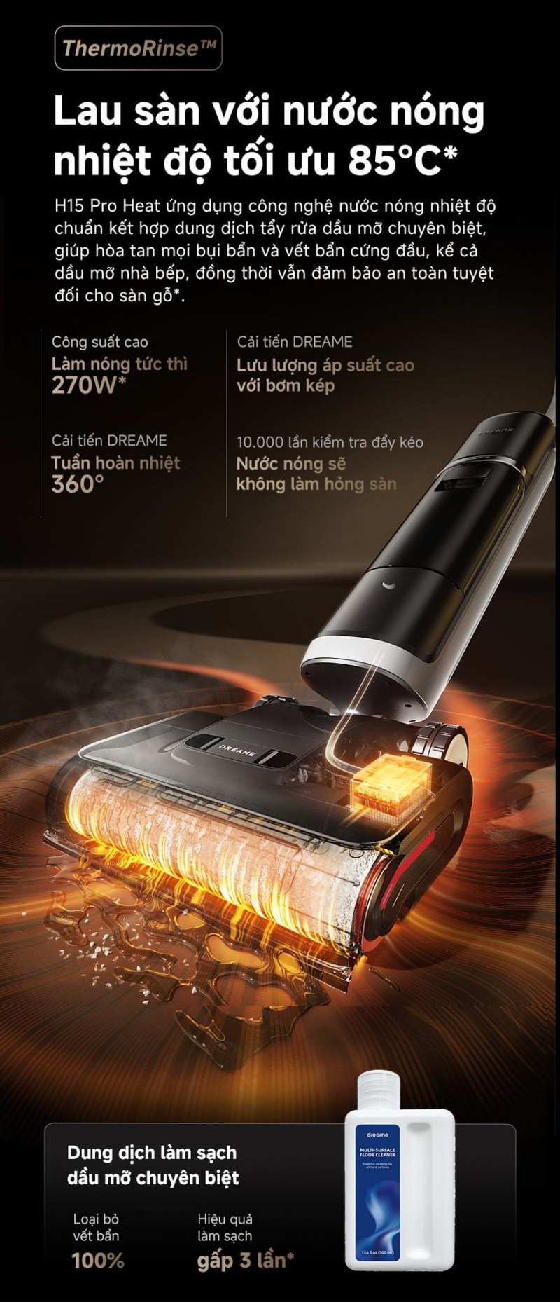 Dreame H15 Pro Heat - ảnh nội dung 03
