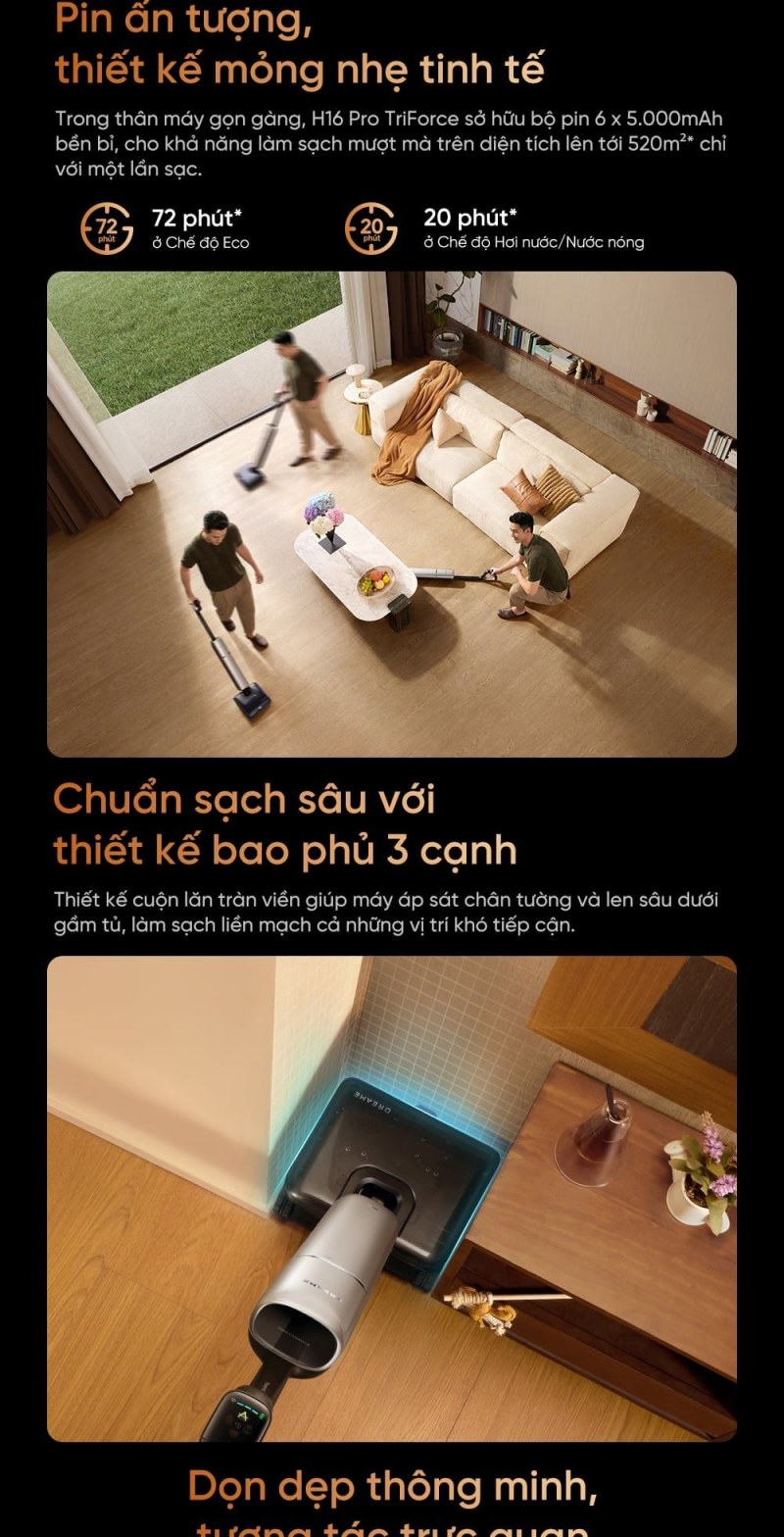 Dreame H16 Pro TriForce - ảnh nội dung 09