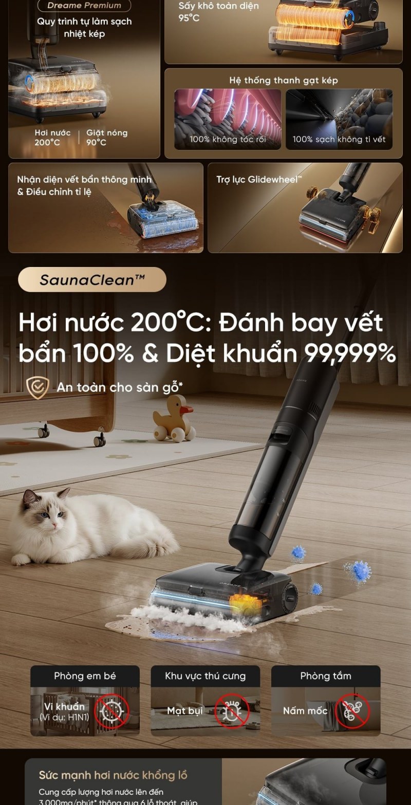 Dreame H16 Steam - ảnh nội dung 02