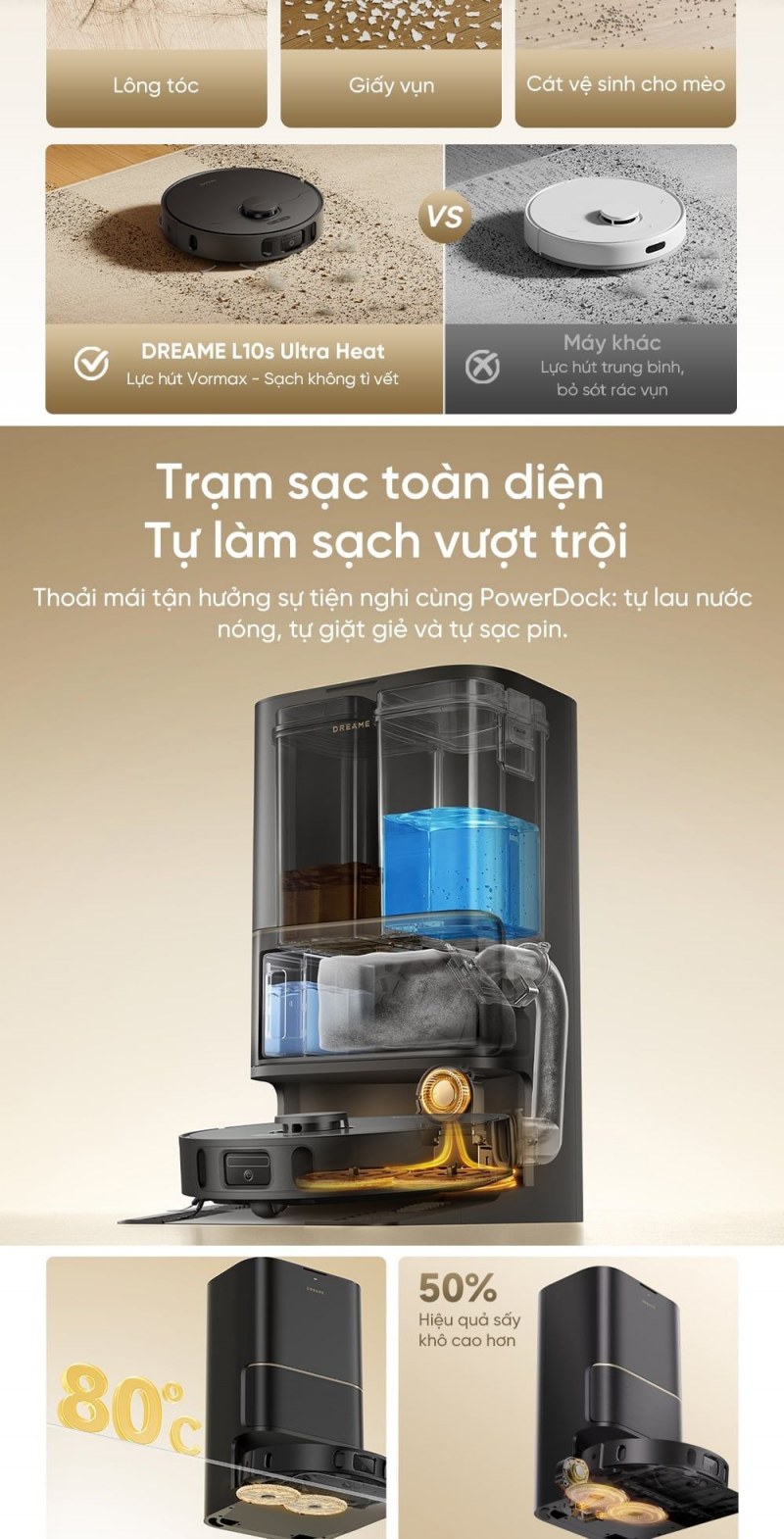 Dreame L10s Ultra Heat - ảnh nội dung 03