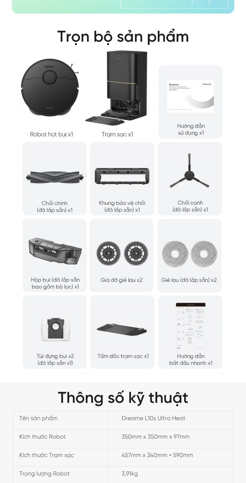 Dreame L10s Ultra Heat - ảnh nội dung 11