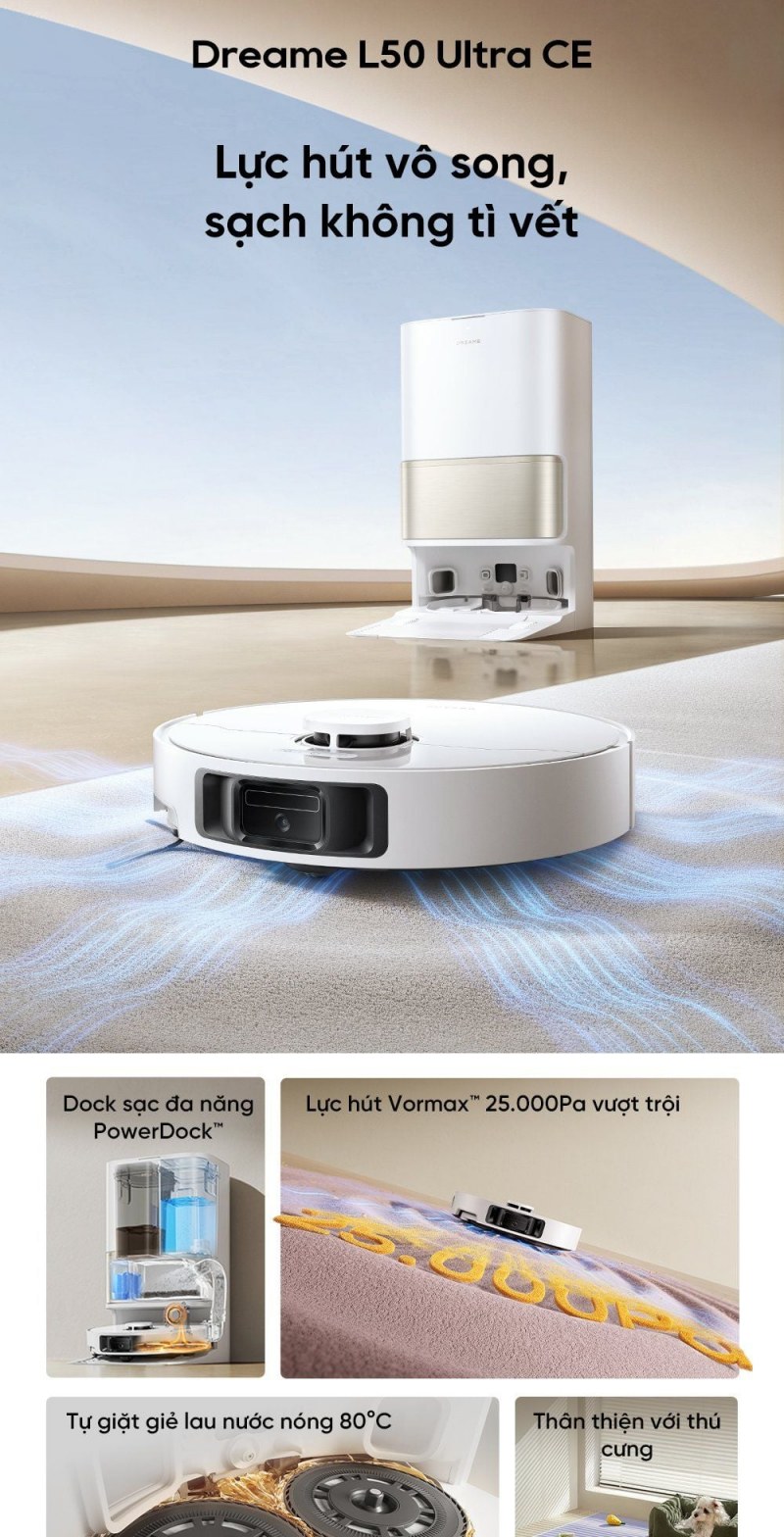 Dreame L50 Ultra CE - ảnh nội dung 01