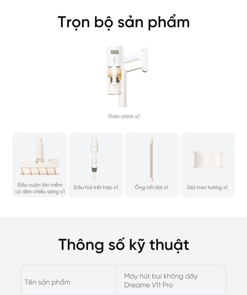 Dreame V11 Pro - ảnh nội dung 12