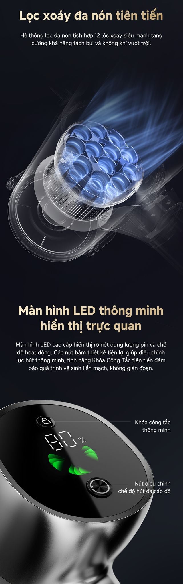 Dreame V18S Aqua - ảnh nội dung 11