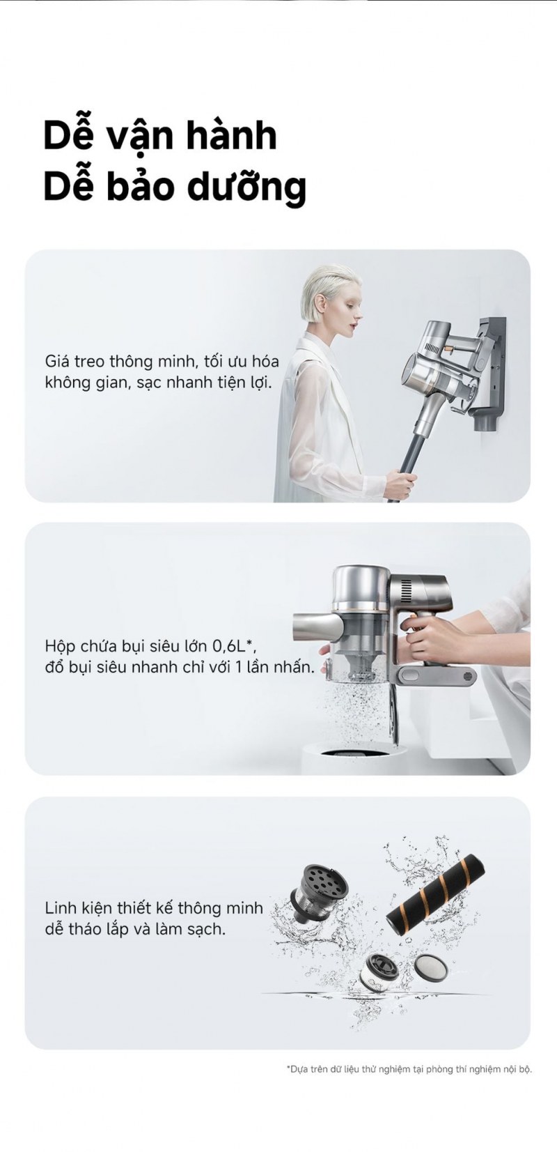Dreame V18S Aqua - ảnh nội dung 12