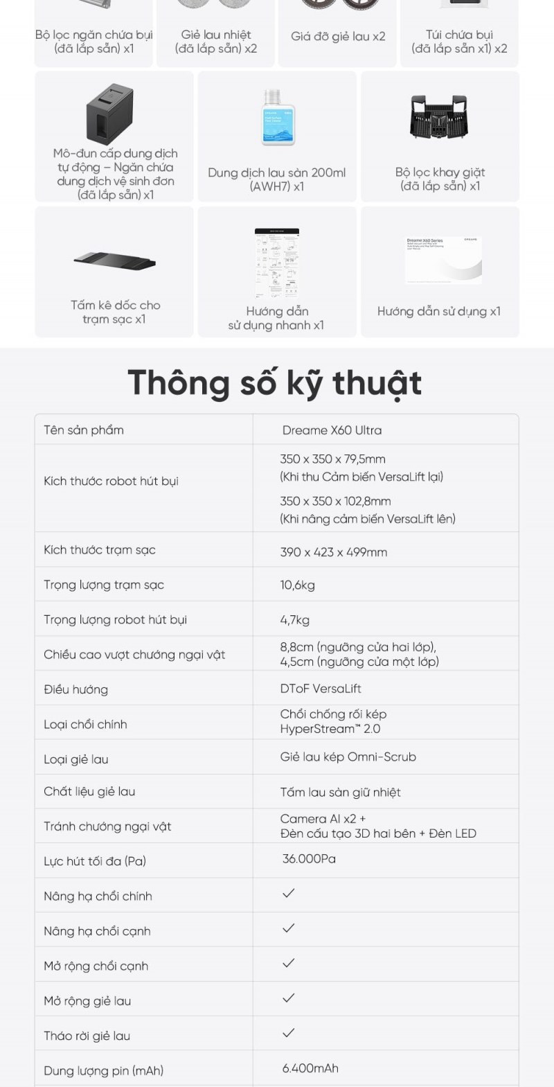 Dreame X60 Ultra - ảnh nội dung 12