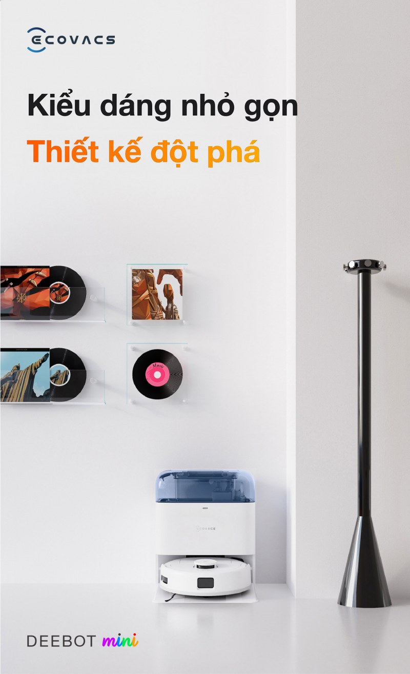 Thiết kế nhỏ gọn dễ d&agrave;ng l&agrave;m sạch c&aacute;c khu vực kh&oacute; tiếp cận