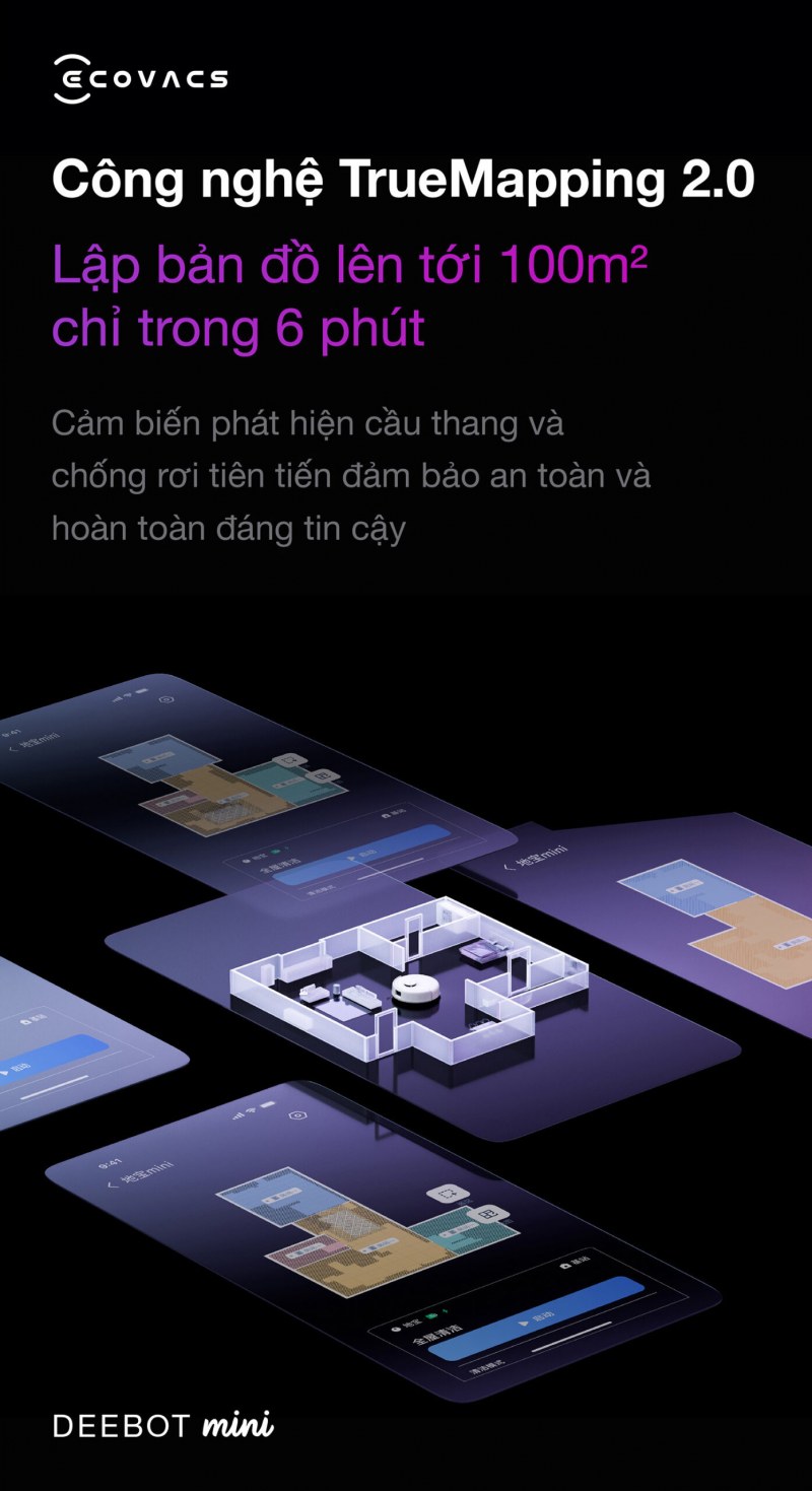 C&ocirc;ng nghệ TrueMapping 2.0 lập bản đồ nhanh v&agrave; ch&iacute;nh x&aacute;c