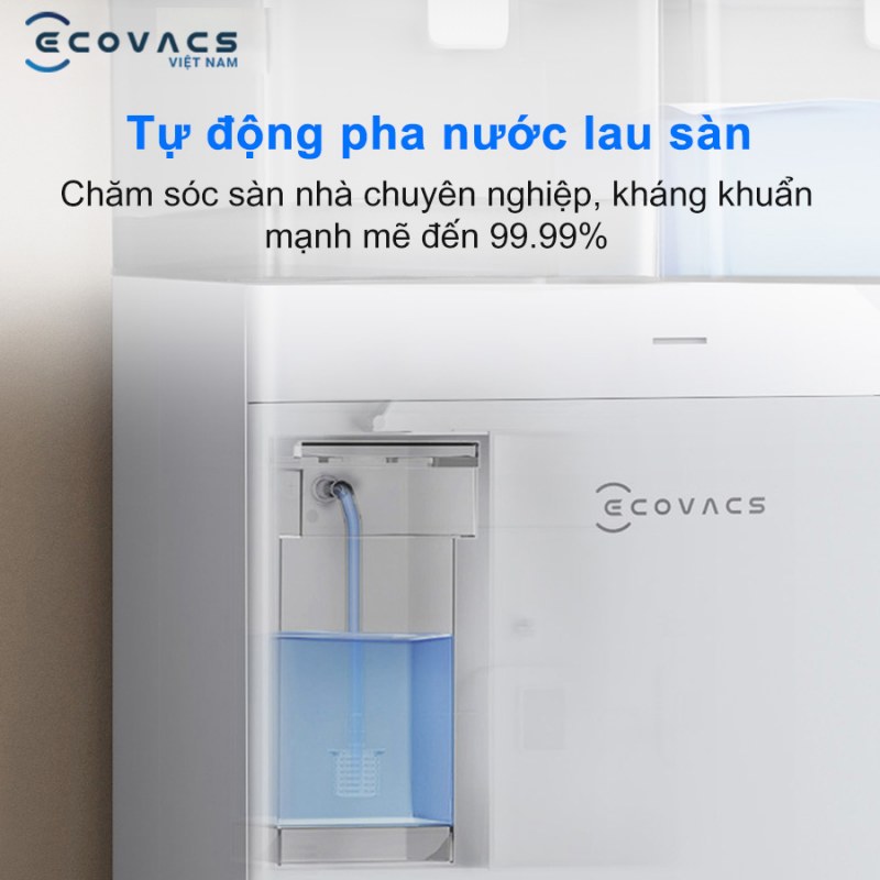 Tự động pha nước lau s&agrave;n kh&aacute;ng khuẩn 99.99%