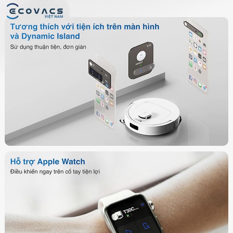 Tương th&iacute;ch tiện &iacute;ch m&agrave;n h&igrave;nh v&agrave; Apple Watch