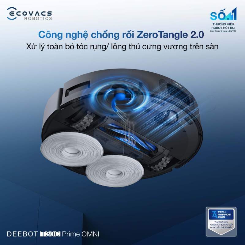 C&ocirc;ng nghệ chống rối ZeroTangle 2.0 hiệu quả