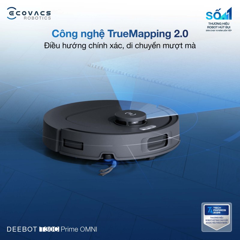 C&ocirc;ng nghệ điều hướng TrueMapping 2.0 ch&iacute;nh x&aacute;c