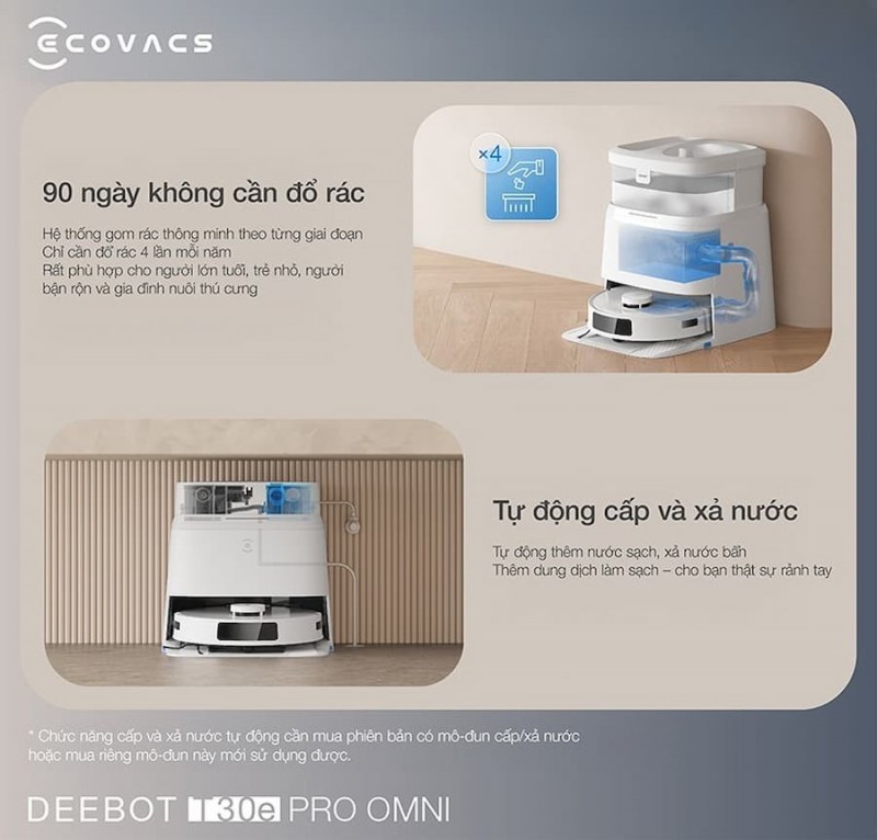Ecovacs T30E Pro Omni