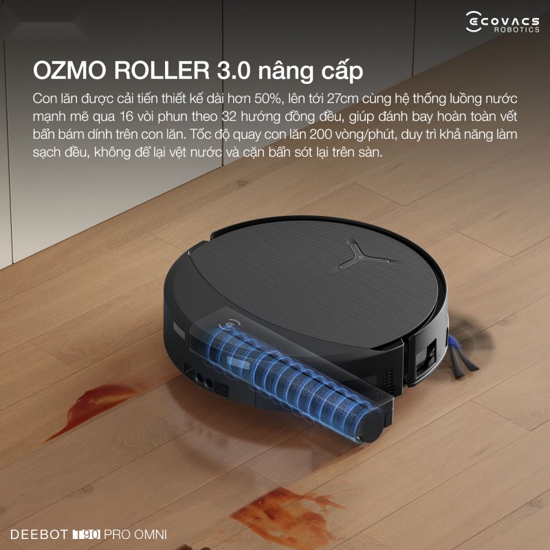 Hệ thống lau OZMO ROLLER 3.0 với con lăn d&agrave;i 27 cm