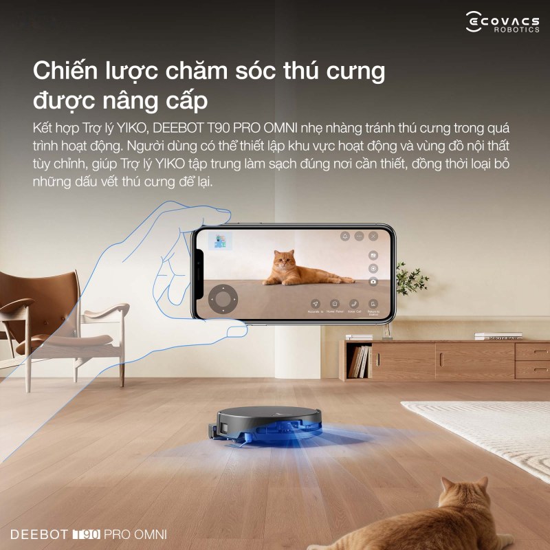 Trợ l&yacute; AI YIKO hỗ trợ điều khiển giọng n&oacute;i th&ocirc;ng minh