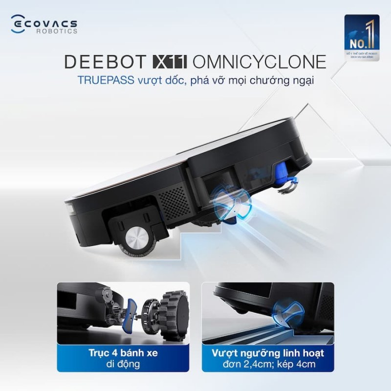 Khả năng vượt dốc v&agrave; di chuyển linh hoạt