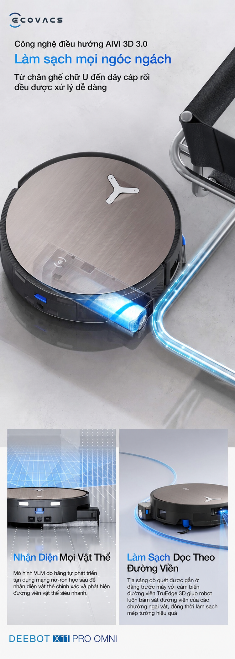 C&ocirc;ng nghệ điều hướng AIVI 3D 3.0 th&ocirc;ng minh