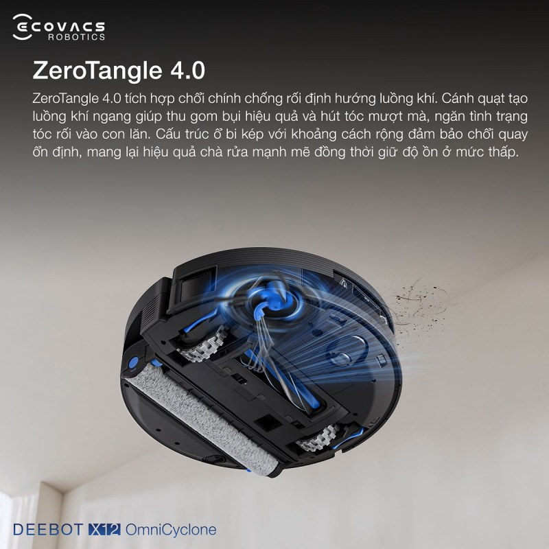 Chổi ch&iacute;nh ZeroTangle 4.0 chống rối t&oacute;c hiệu quả