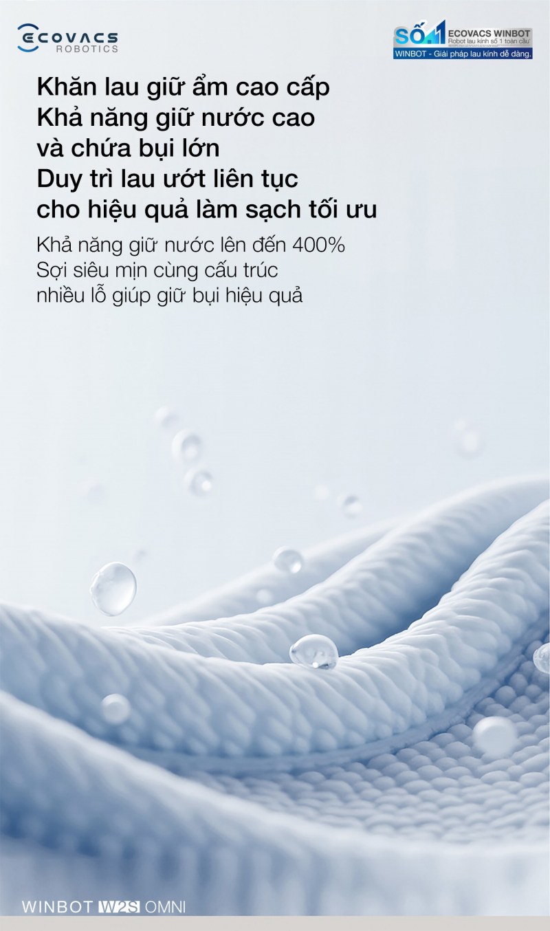 Khăn lau microfiber giữ ẩm cao cấp cho hiệu quả l&agrave;m sạch tối ưu