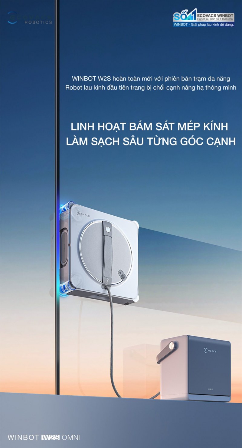 C&ocirc;ng nghệ TruEdge gi&uacute;p l&agrave;m sạch s&acirc;u từng g&oacute;c cạnh k&iacute;nh