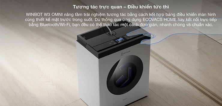 Tương t&aacute;c trực quan v&agrave; điều khiển tức th&igrave; tr&ecirc;n robot