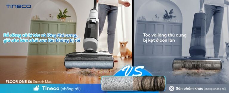 Con lăn chống rối gi&uacute;p xử l&yacute; t&oacute;c v&agrave; l&ocirc;ng th&uacute; cưng hiệu quả