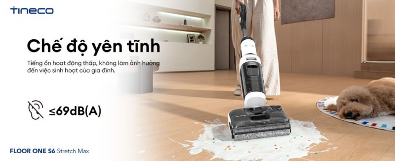 Chế độ y&ecirc;n tĩnh với tiếng ồn thấp dưới 69dB