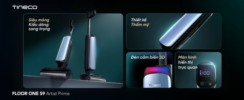 Thiết kế sang trọng v&agrave; m&agrave;n h&igrave;nh hiển thị trực quan